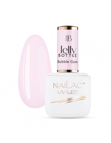 Gel Soak OFF Jelly Bottle Bubble Gum NaiLac 7ml