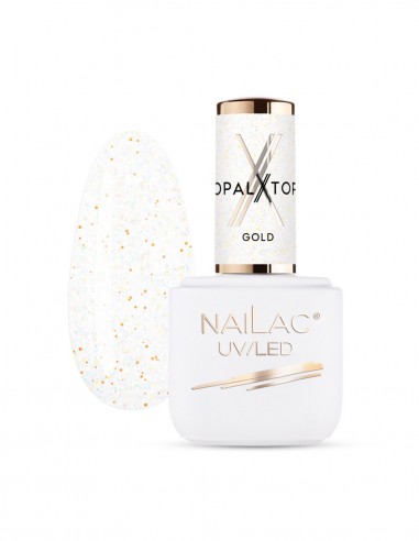 Top Coat OpalX Top Gold NaiLac 7ml